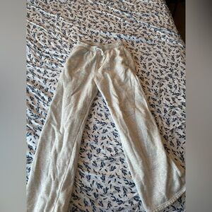 Abercrombie & Fitch High Rise Sunday Wide Leg Sweatpant